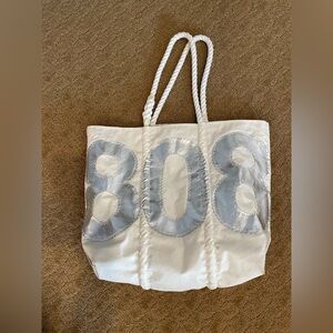 Sea Bags brand tote bag purchased in Honolulu made from sail cloth